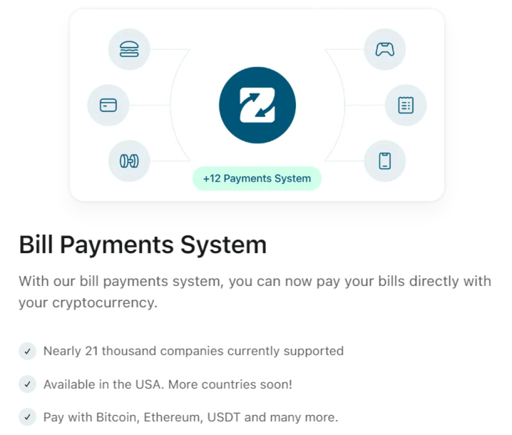 Zypto Bill Payments