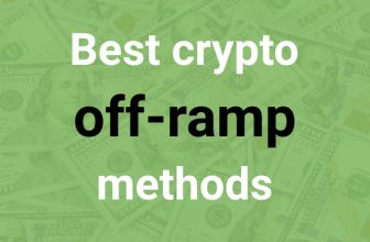 Best crypto off-ramp methods